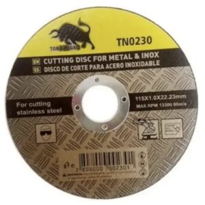 Disco De Corte 4 1/2 Milimétrico Toro Negro